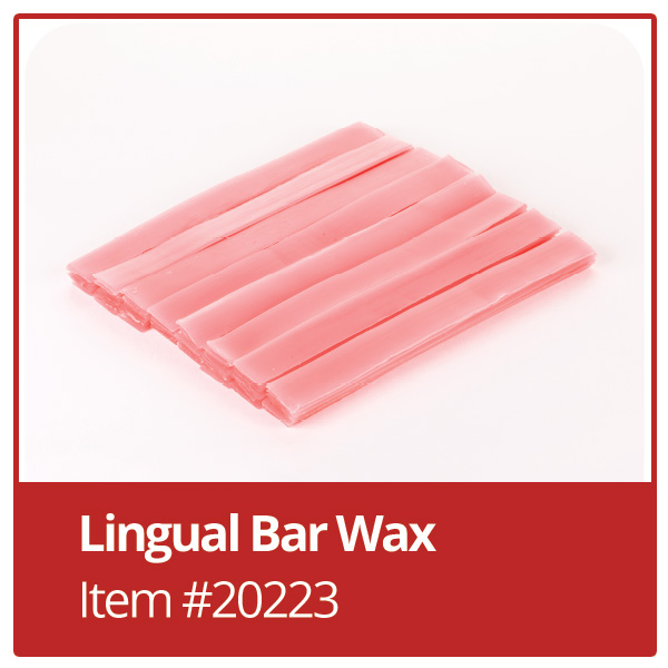 Lingual Bar Wax (0.5 lb) 